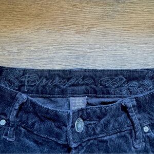 Christopher‎ Blue Women’s Black Corduroy Pants Size 4